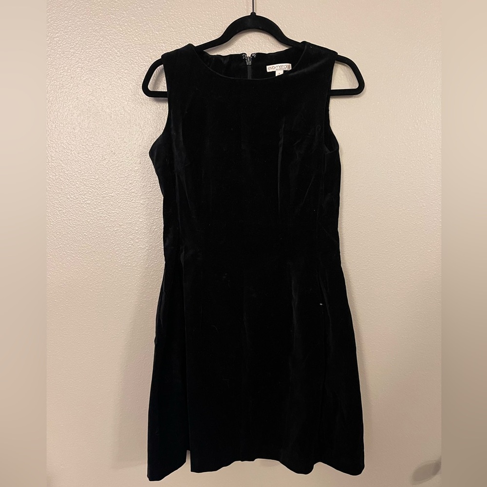 Black Velvet Dress